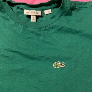 Lacoste crew neck tee size 8 (boy)